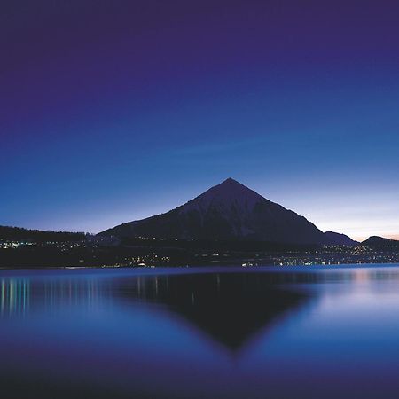 Dependance Stella Del Lago By Hotel Restaurant Bellevue Au Lac Thun Bagian luar foto