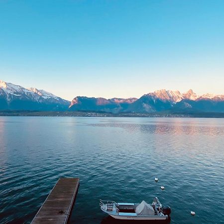 Dependance Stella Del Lago By Hotel Restaurant Bellevue Au Lac Thun Bagian luar foto